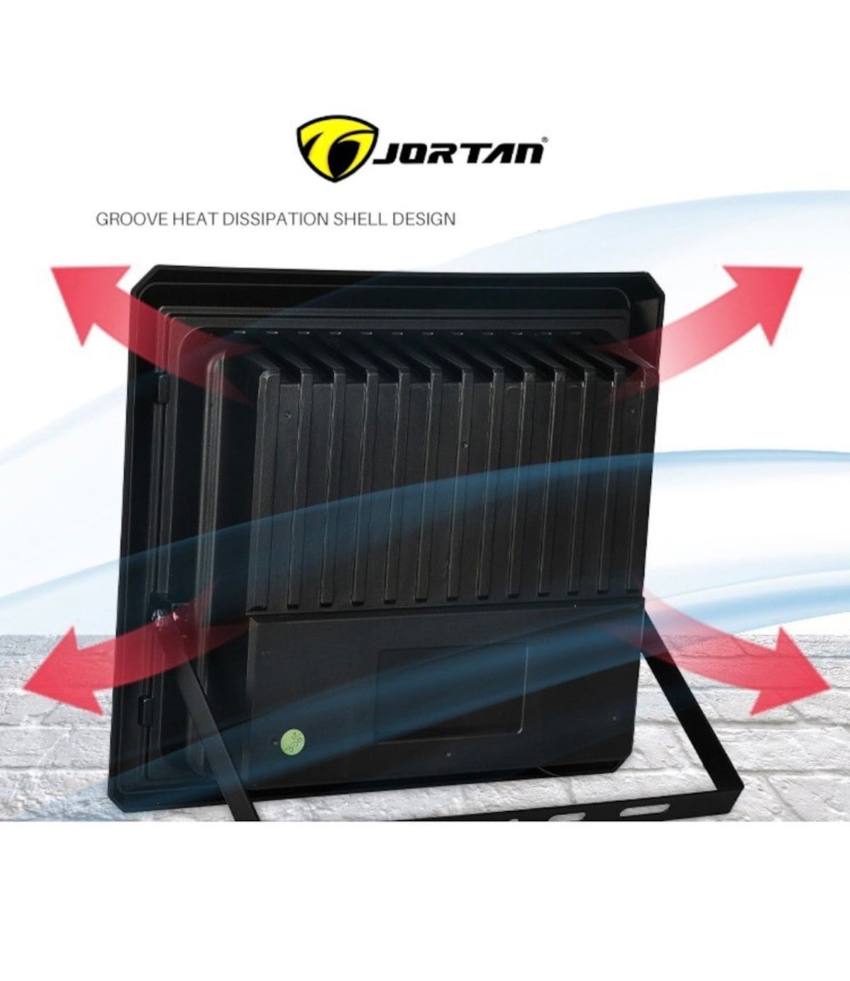 Proiector 100W cu Panou Solar Jortan