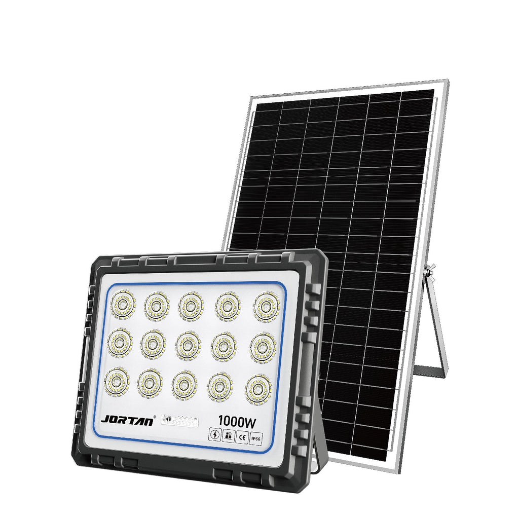 Proiector 1000W cu Panou Solar Jortan Profesional