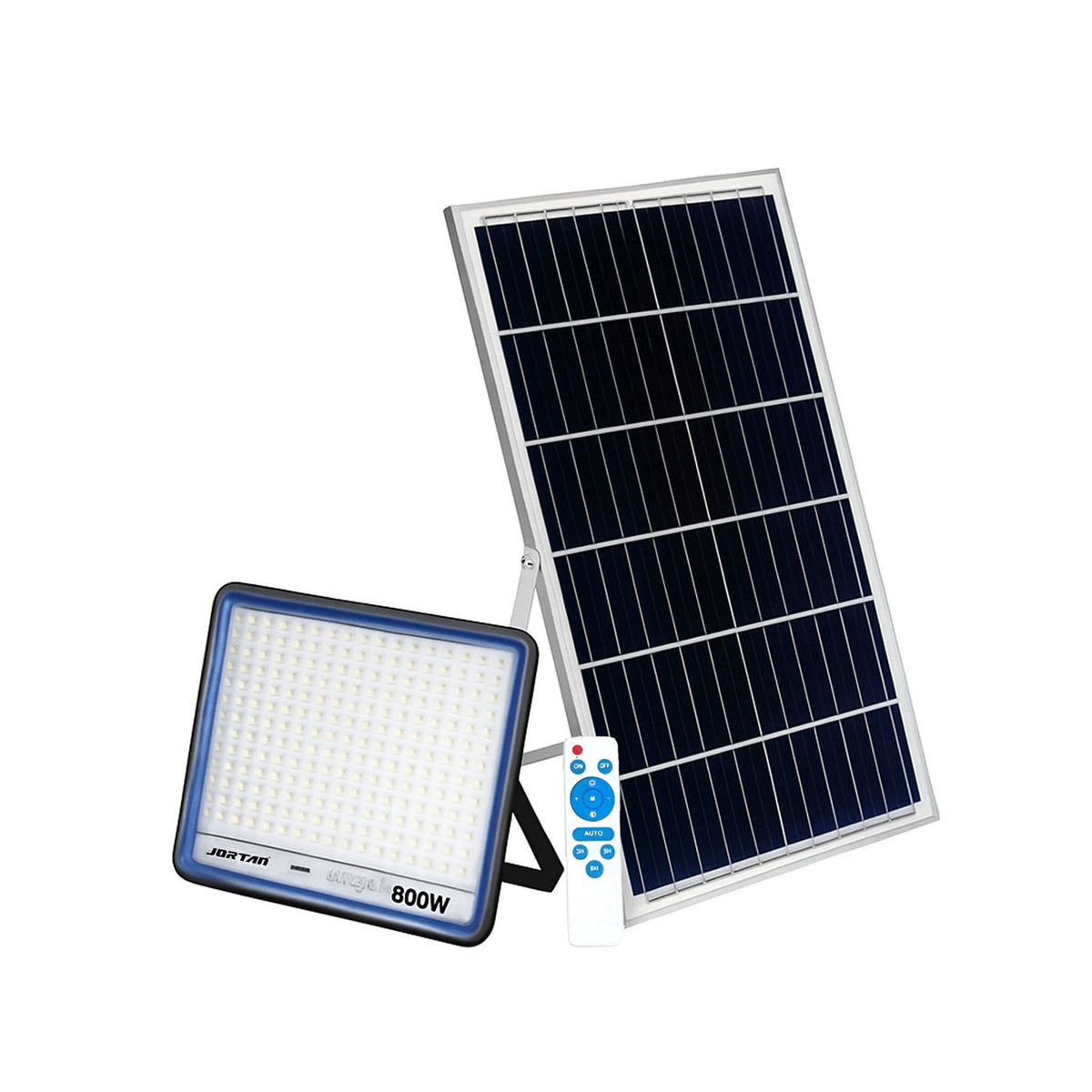Proiector 800W cu Panou Solar Jortan Blue