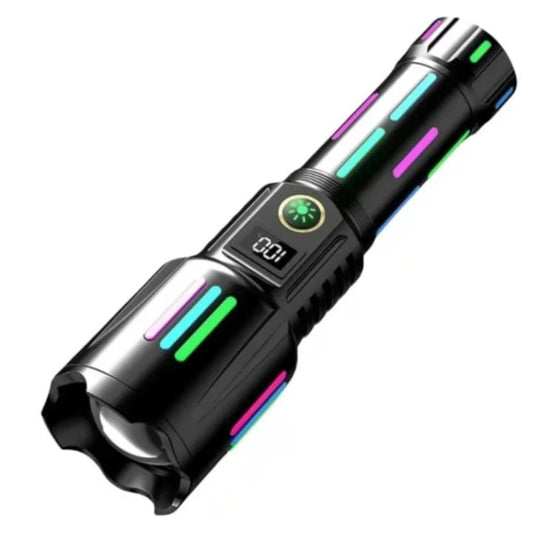 Lanternă Metalică Profesională cu rază de acțiune 1000m si acumulator 9800mAh CB-W515