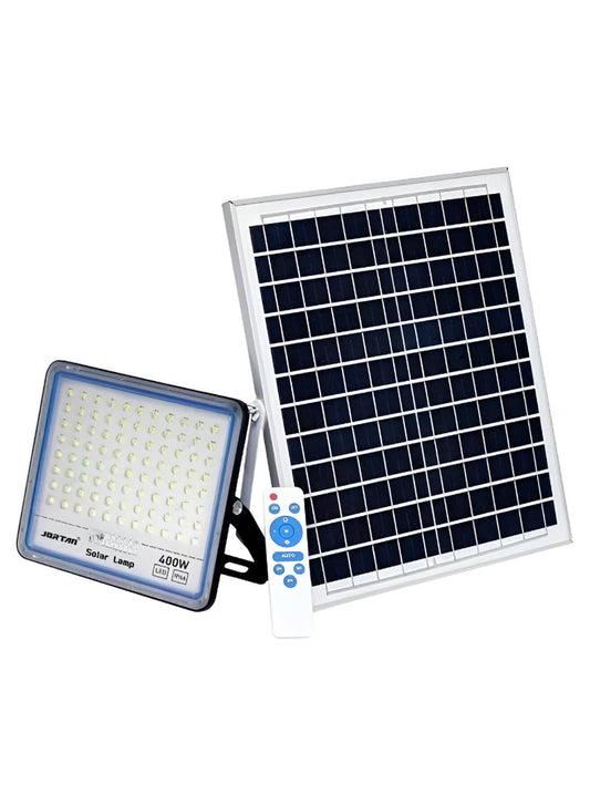Proiector 400W cu Panou Solar Jortan Blue