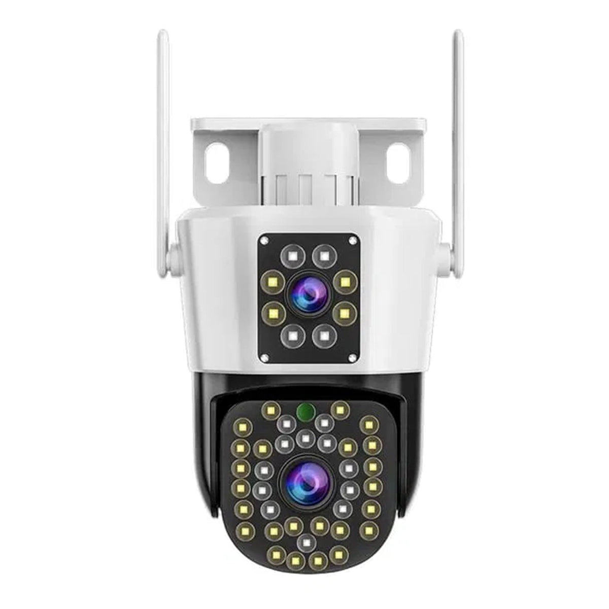 Cameră de Supraveghere Dublă Jortan IP66, Wi-Fi, Rotativă