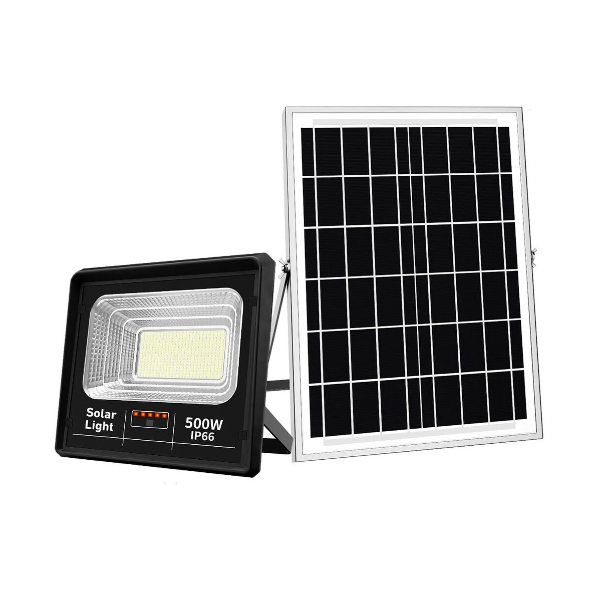Proiector 500W cu Panou Solar Jortan