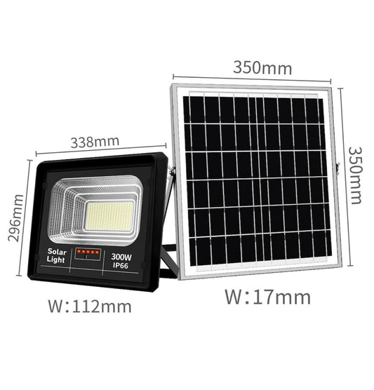 Proiector 300W cu Panou Solar Jortan